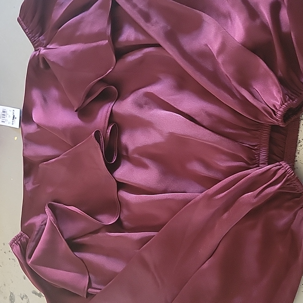 NWT Express Satin Top